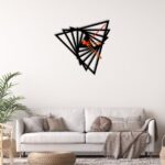 Abstract Rectangular Design Wall Clock