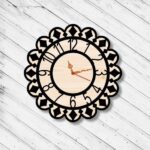 Antique Design Round Double Layer Wall Clock